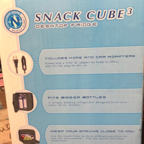 NIB  cube 3 desktop fridge - Picture 2 of 3